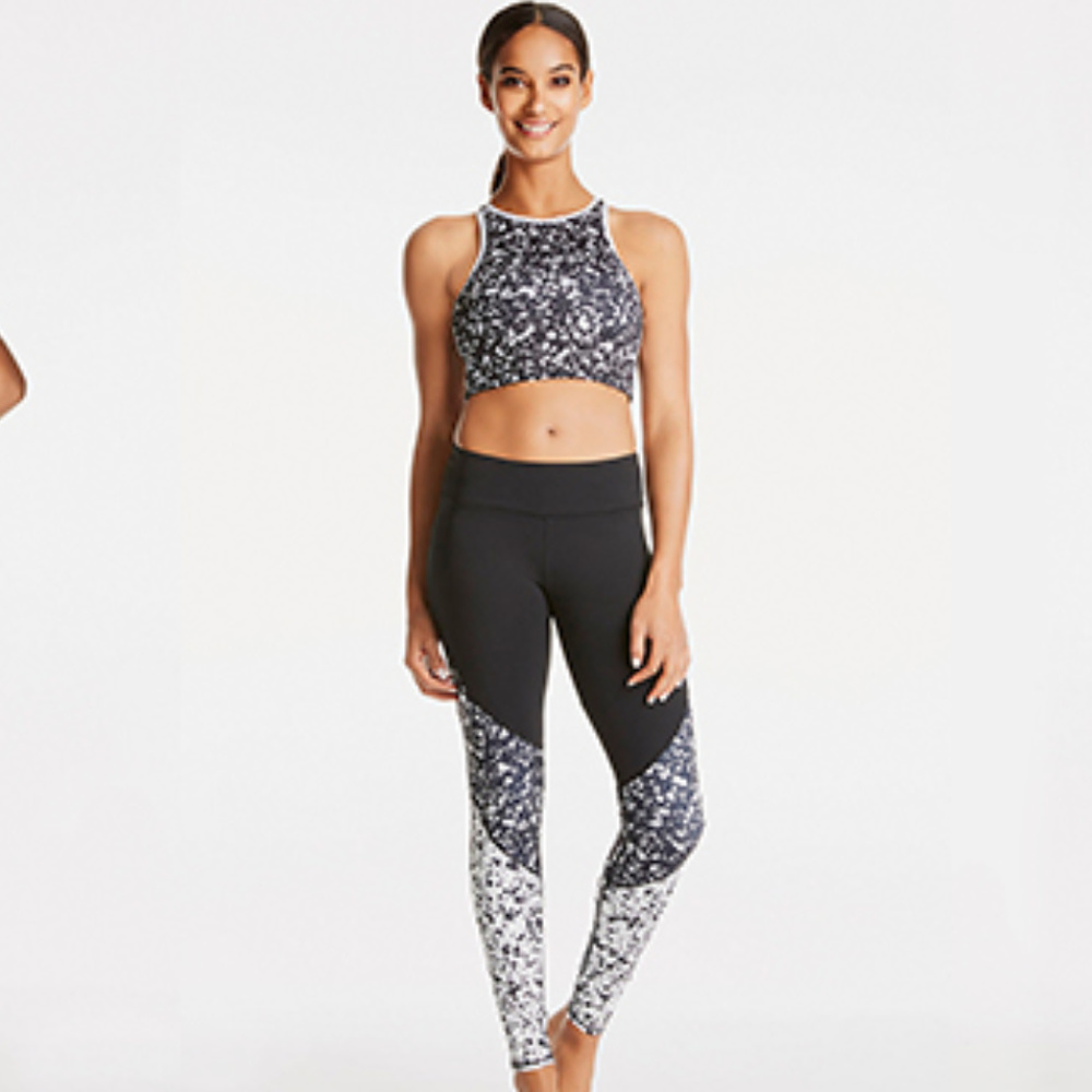 Fabletics Brogan Epona Splatter Print Legging NWT